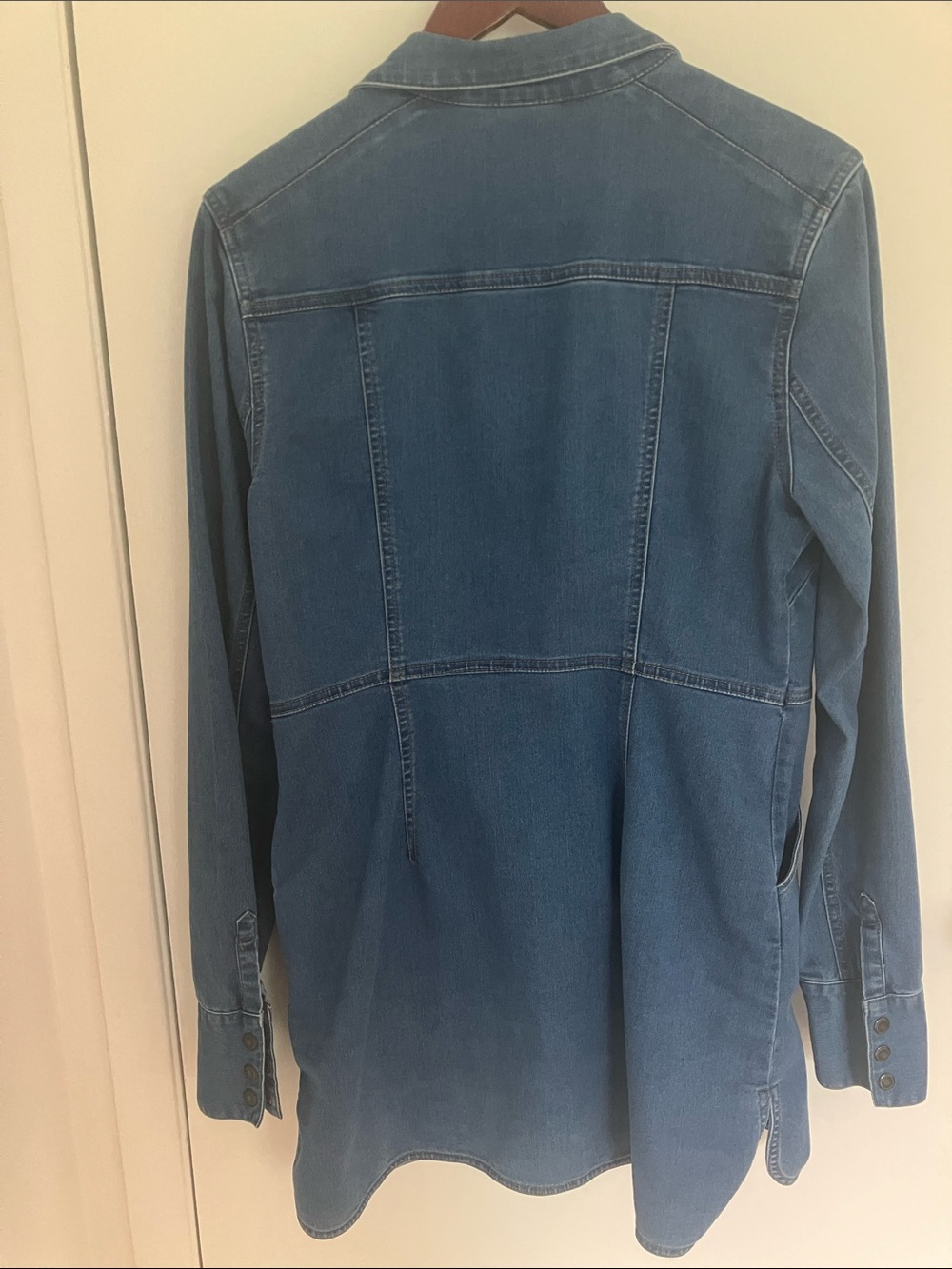 Free People Dynamite Denim Dress - Picture 6 of 6